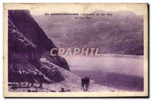 Old Postcard Bagnere Tour De Bigorre At Blue Lake Anes