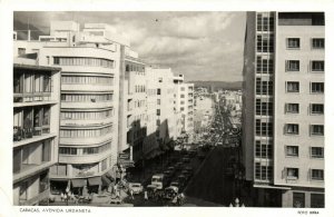 PC CPA VENEZUELA, CARACAS, AVENIDA URDANETA, Vintage Postcard (b24817)