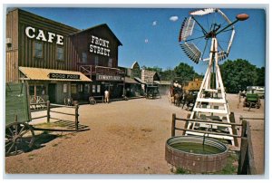 c1950's Front Street On Cowboy Capitol Ogallala Nebraska NE Unposted Postcard