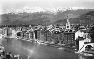 BR28373 Grenoble Station de deaprt du teleferique cable train france