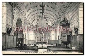 Postcard From Old Piriac Interior I'Eglise