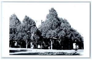 Holstein Iowa IA RPPC Photo Postcard St. Paul Lutheran Church c1920's Antique