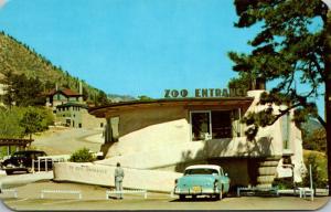 Colorado Colorado Springs Cheyenne Mountain Zoo Entrance