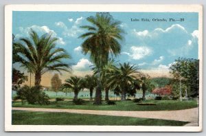 Orlando Florida Lake Eola Postcard O24