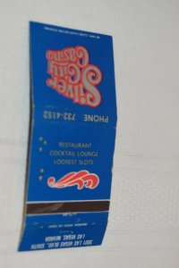 Silver City Casino Las Vegas Nevada 30 Strike Matchbook Cover