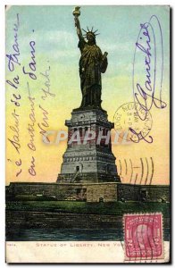 Old Postcard Statue of Liberty Statue of Liberty New York