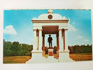 Vintage Postcard Florida Monument Chickamuaga Battlefield National Park Georgia