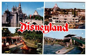 Postcard AMUSEMENT PARK SCENE Anaheim California CA AR3088