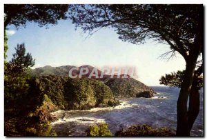 Postcard Modern Light And Beauty Of The Cote d & # 39Azur Cliffs tormented De...