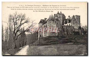 Postcard Old Dordogne Chateau Fayrac