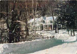 Tulip Tree Inn Chittenden VT Vermont Dam Rd Green Mountain State Postcard Forest