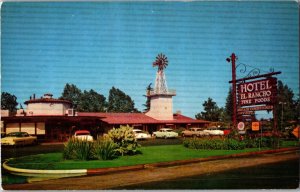 Vintage Postcard Hotel El Rancho-Fresno-California JZ12