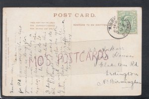 Genealogy Postcard - Burr - Gladstone Road, Erdington, Nr Birmingham RF6244