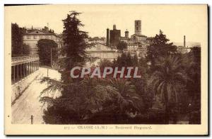 Old Postcard Grasse Boulevard Fragonard