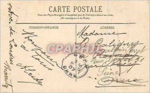 Old Postcard Biarritz Clouds Effect in Round Rock of the Virgin