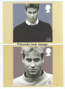 pq0272 - Prince William - 4 Royal Mail PHQ postcards