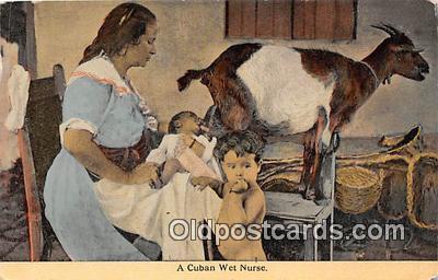 Cuban Wet Nurse  Postcard Post Card  Cuban Wet Nurse