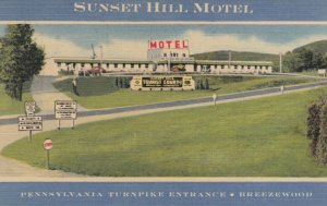 BREEZEWOOD , Pennsylvania, 1930-40s; Sunset Hill Tourist Court, Inc.