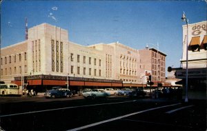 Phoenix Arizona AZ Street Scene Cars 1950s-60s Postcard