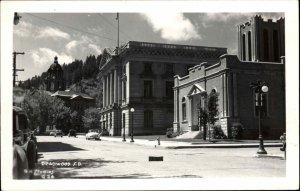 Deadwood SD Street Scene c1950 Real Photo Postcard