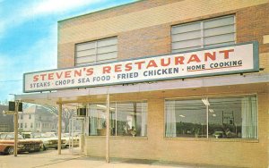 Baltimore MD Steven's Restaurant 5010 Ritchie Highway, Postcard