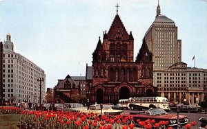 Trinity Church Boston, Massachusetts Postcard