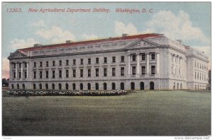 New Agricultural Department Building, Washington D. C. PU-1916