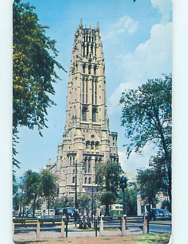 Pre-1980 RIVERSIDE CHURCH SCENE New York City NY L5584