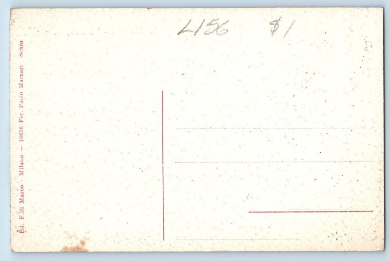 Bologna Emilia-Romagna Italy Postcard Independence Street c1910 Unposted