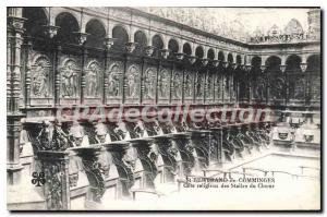 Postcard Old St Bertrand De Comminges stalls Chur