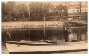 Antique Lake Speed Boat