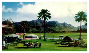 From the lanai of Kauai at Lihue Kauai and Hoary Head Mountains Hawaii Postcard