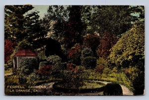 K9/ LaGrange Georgia Postcard c1910s Ferrell Gardens Building   288