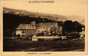 CPA Cropieres prés Raulhac Cantal (101363)