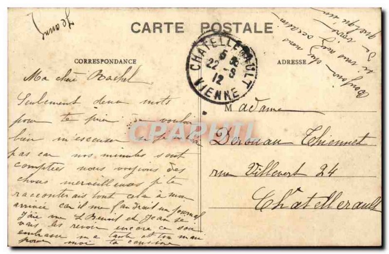 Paris - 10 - Gare du Nord - Flag - Old Postcard