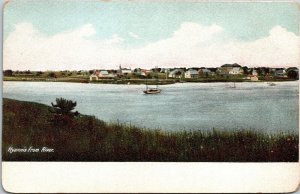Hyannis River Antique Postcard Undivided Back Leighton Co Portland Germany Vtg 