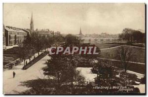 Old Postcard The Stray West Park Harrogate