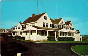 Historic Kennedy Estate Hyannisport Cape Cod Massachusetts Chrome Postcard 