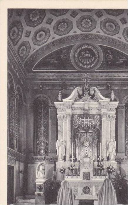Missouri St Louis Altar Of Exposition Mount Grace Chapel Of Perpetual Adoration
