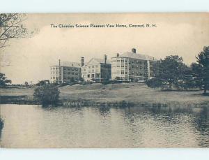Unused 1940's CHRISTIAN SCIENCE HOME Concord New Hampshire NH H5775@