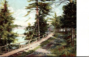 Maine Scene Along The New Meadows River 1909