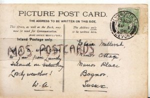 Genealogy Postcard - Mellersh - Manor Place, Bognor Regis, Sussex - Ref. R1204