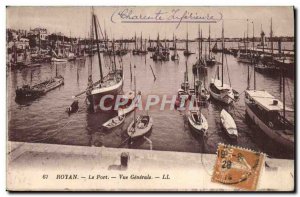 Old Postcard Royan Port Vue Generale Charter