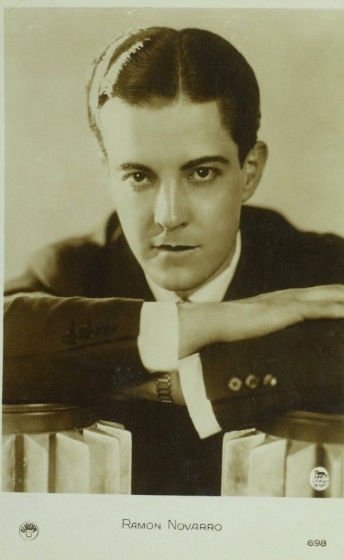 1930's RPPC Ramon Novarro Movie Star Dutch Real Photo Postcard 3 P107