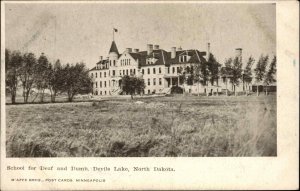 Devils Lake ND Deaf & Dumb Institute c1910 Postcard