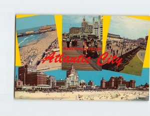 Postcard Greetings From Atlantic City, New Jersey