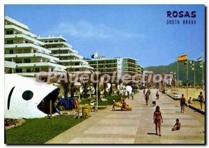 Postcard Modern Tenerife Rosas aseo Maritieo