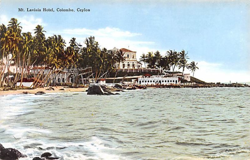 Mt Lavinia Hotel Colombo Ceylon, Ceylan Unused 