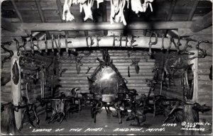 Real Photo Postcard Interior of the Shrine of the Pines in Baldwin, Michigan