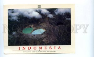 143510 INDONESIA Kelimutu Flores Multi-colored Lakes OLD PC